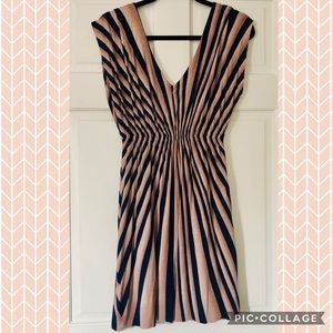 Remain vertical stripe Jersey Dress